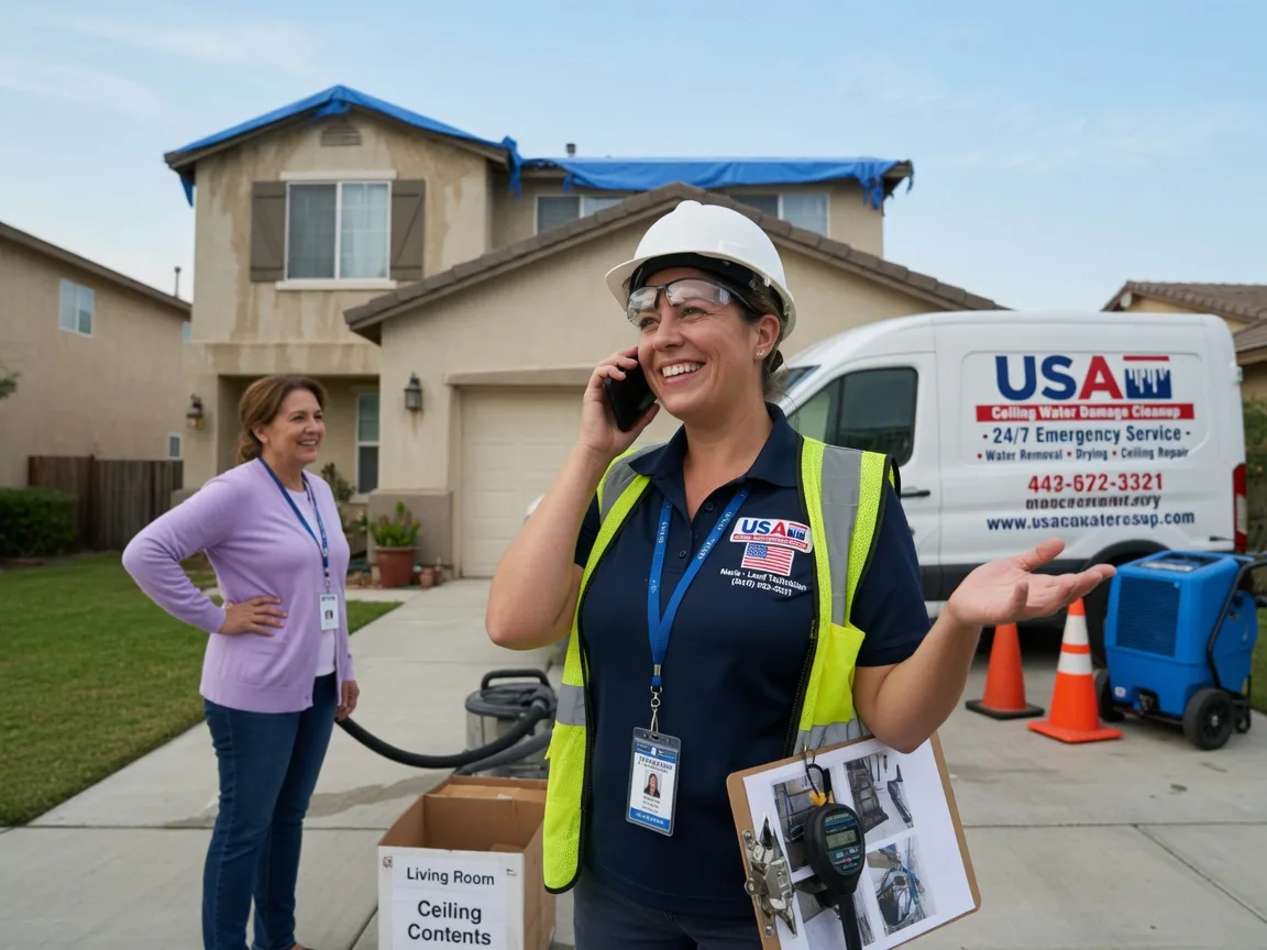 Ceiling Water Damage Restoration Brokaw, WI FAQs